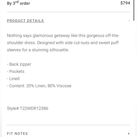 Few Moda tropical resort style dress - Picture 9 of 10